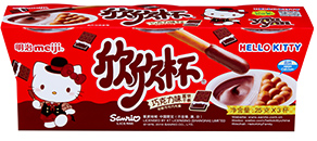 欣欣杯巧克力味酱饼干条25g*3